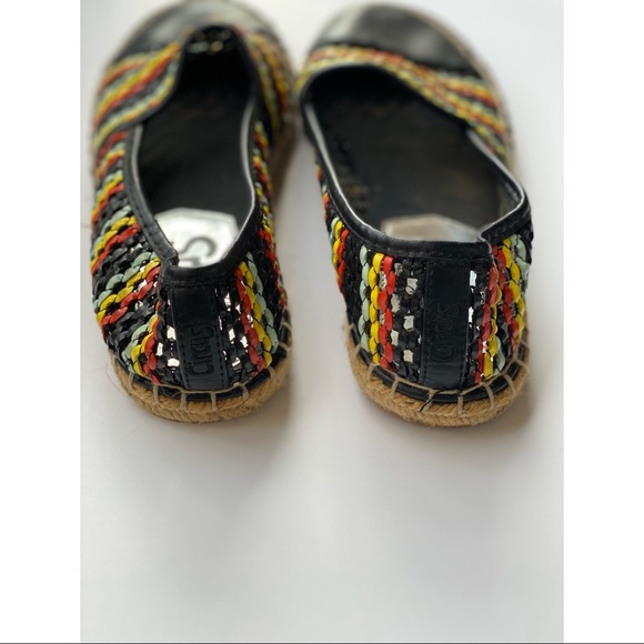 Circus by Sam Edelman — Lena Multi-color black weave flats •Zapatos/alpargatas• - Picture 8 of 12